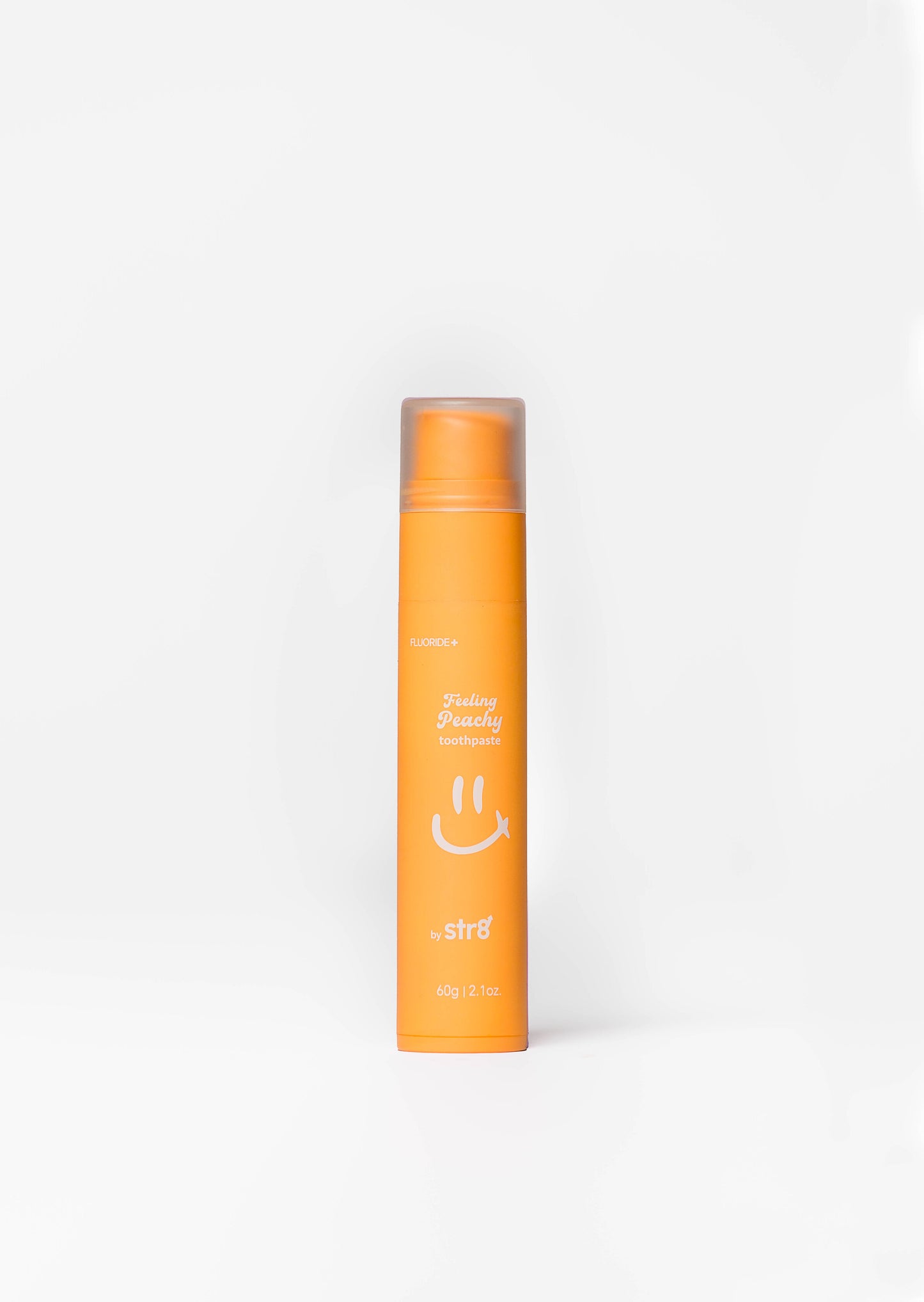 STR8 Feeling Peachy Flavored Toothpaste + Mint & Fluoride