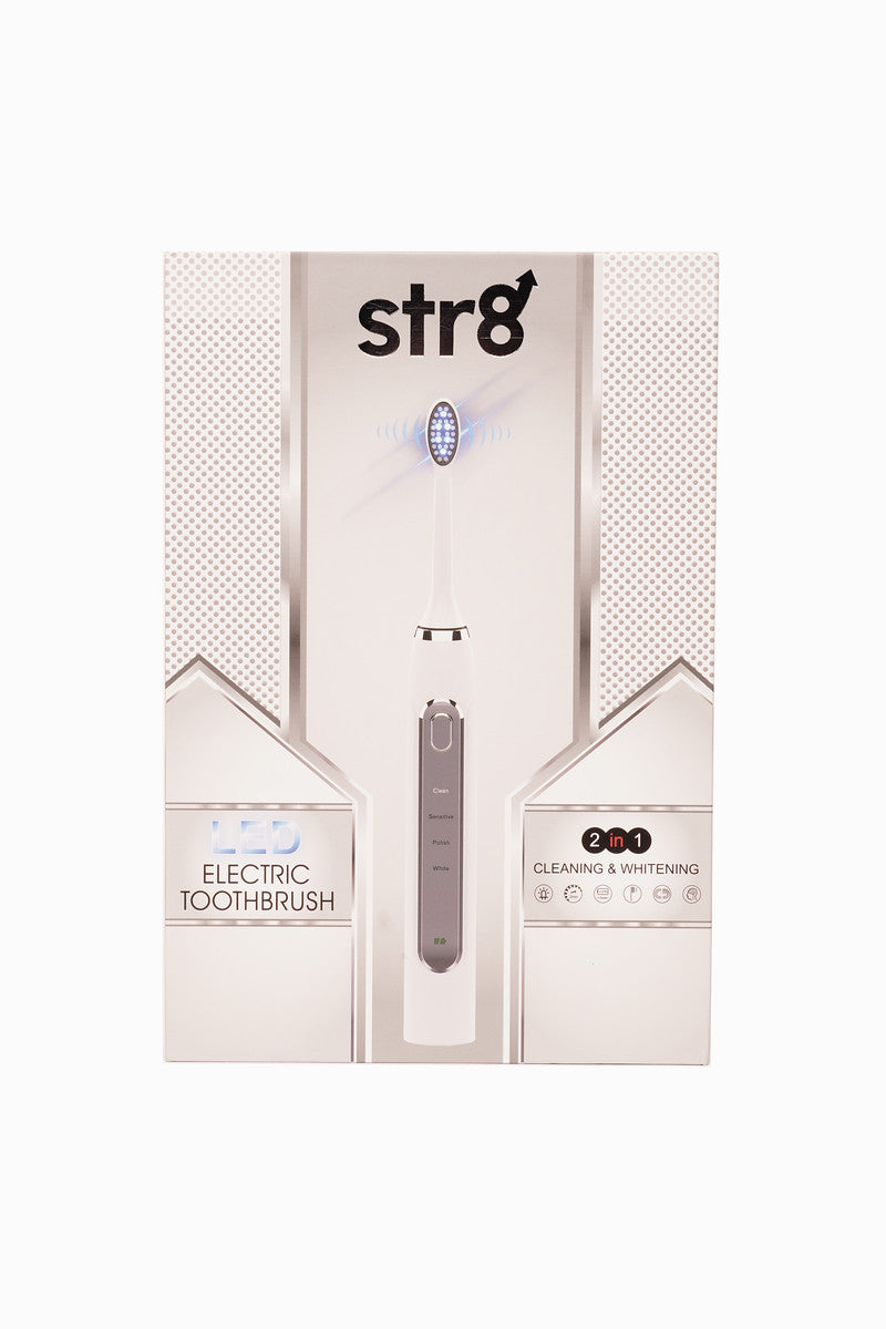 STR8 White LED Electric Toothrbush