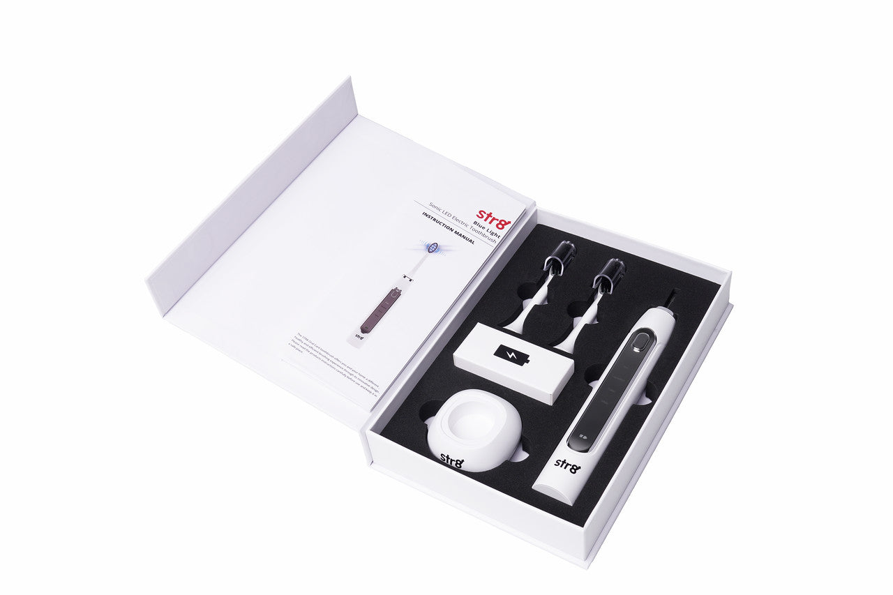 STR8 White LED Electric Toothrbush