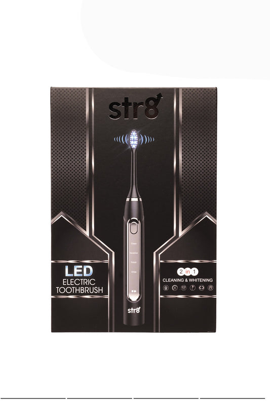 STR8 Black LED Electric Toothbrush