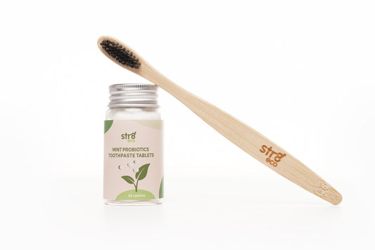 STR8 Eco Toothbrush & Toothpaste Tablet Kit