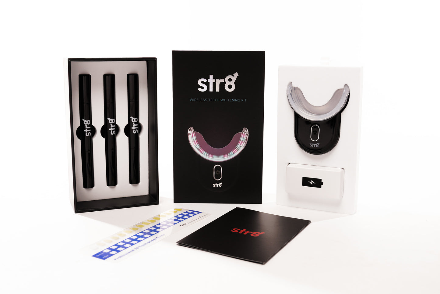 STR8 LED Whitening Kit | Teeth Whitening | DIY Whitening | LED Whitening Kit | Wireless Whitening Kit str8oralcare